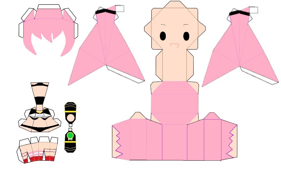 Tensura papercraft Milim Nova Tsukichan90 by Tsukichan90 on DeviantArt