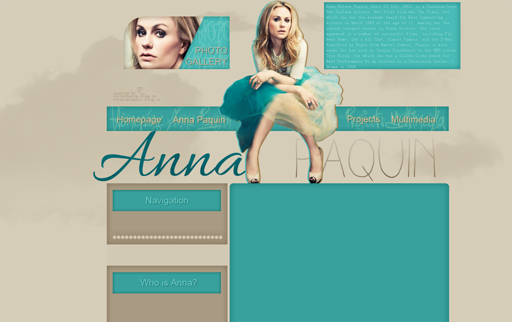 Anna Paquin layout 2