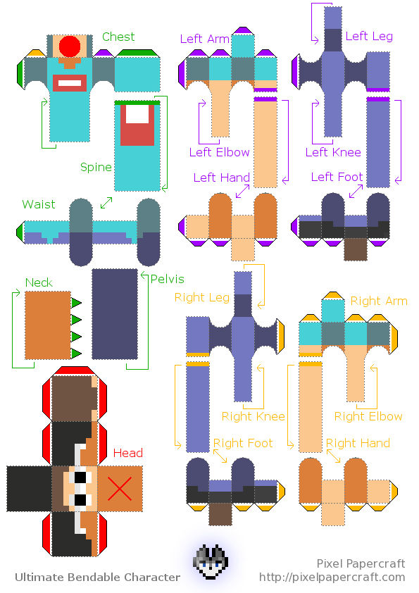 George papercraft by jjbeardy214 on DeviantArt