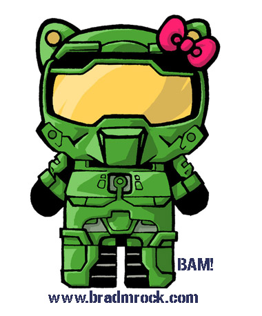 Halo Kitty by Magilla-da-Killah