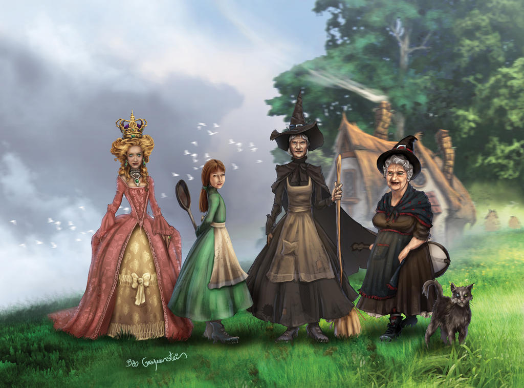 Deviantart Discworld The Discworld Witches by bobgreyvenstein on DeviantArt
