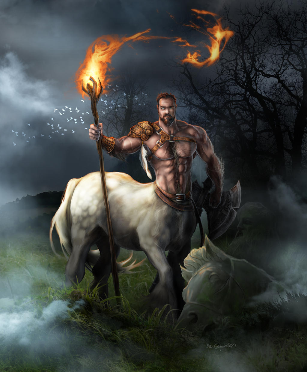 Centaur by bobgreyvenstein on DeviantArt Centaur by bobgreyvenstein on DeviantArt