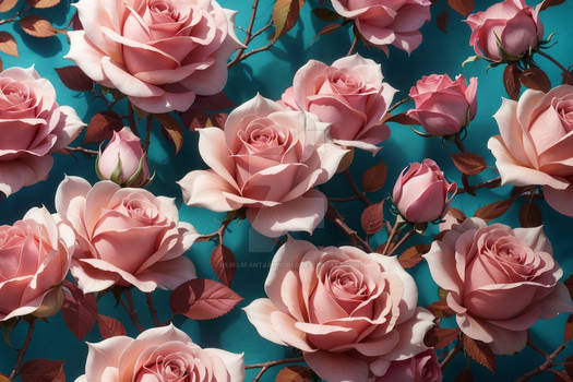 Roses digital wallpaper HD