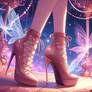 High heels digital illustration fantasy