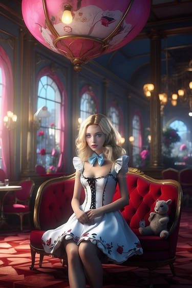 alice in wonderland model babe