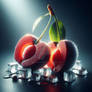 Cherries digital illustration