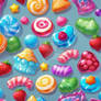 Candy glass wallpaper sweet