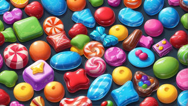 Candy glass wallpaper sweet