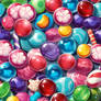 Candy glass wallpaper HD phone