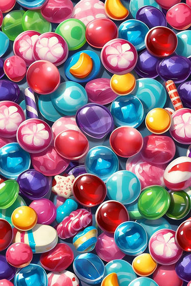 Candy glass wallpaper HD phone