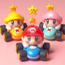 Mario kart stars digital illustration