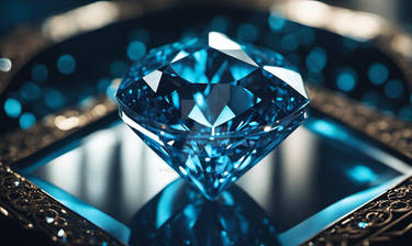 Blue diamond wallpaper