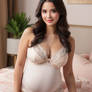 Pregnant lingerie lady babe 3D