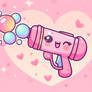 Bubble maker gun cartoon kawaii