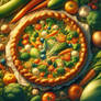 vegetable anime pie digital