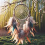 dreamcatcher in spring cute adorable