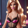 barbie in lingerie model HD 3D babe