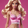 barbie in lingerie babe model 3D HD