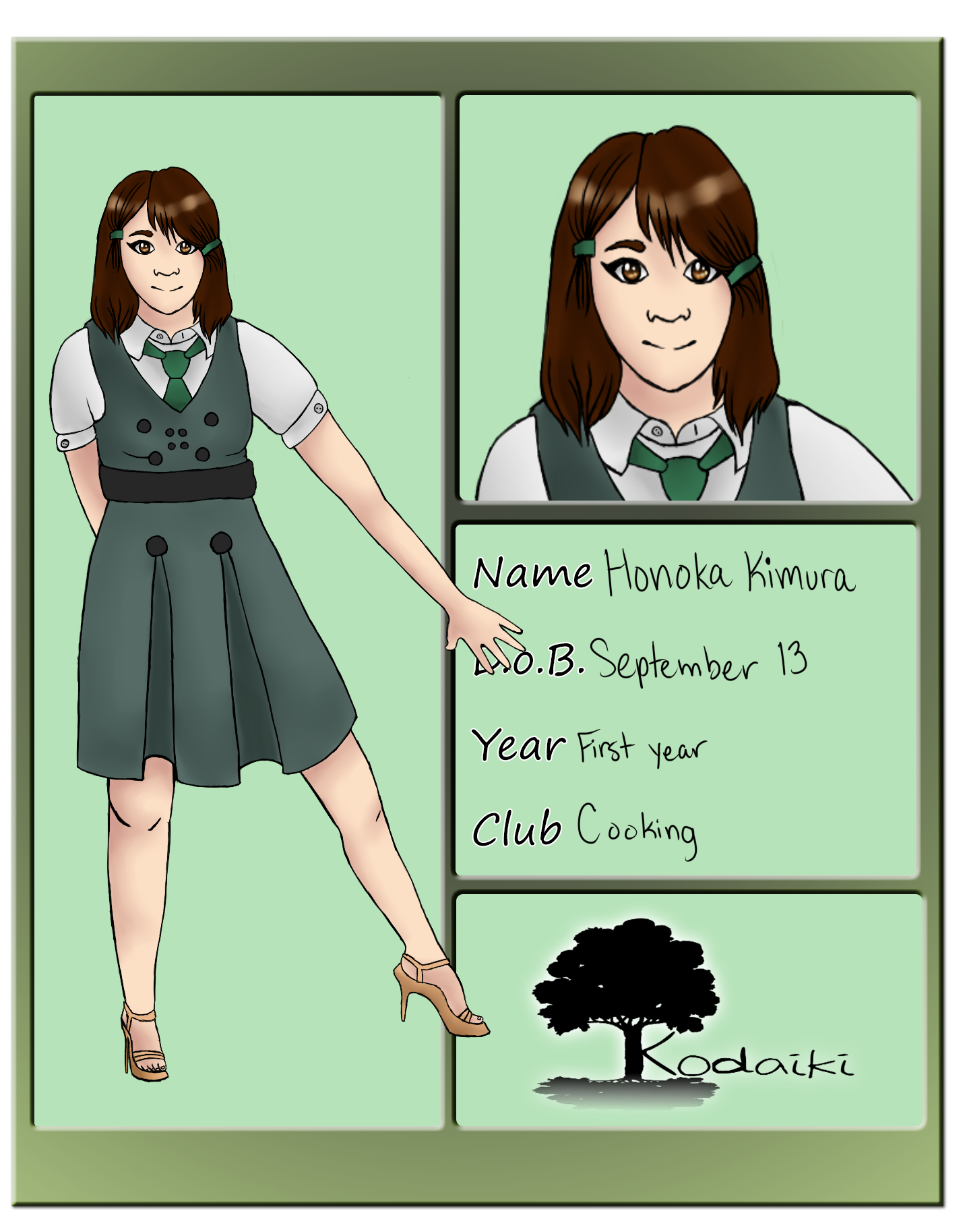 Kodaiki Academy Tryout Application - Honoka Kimura