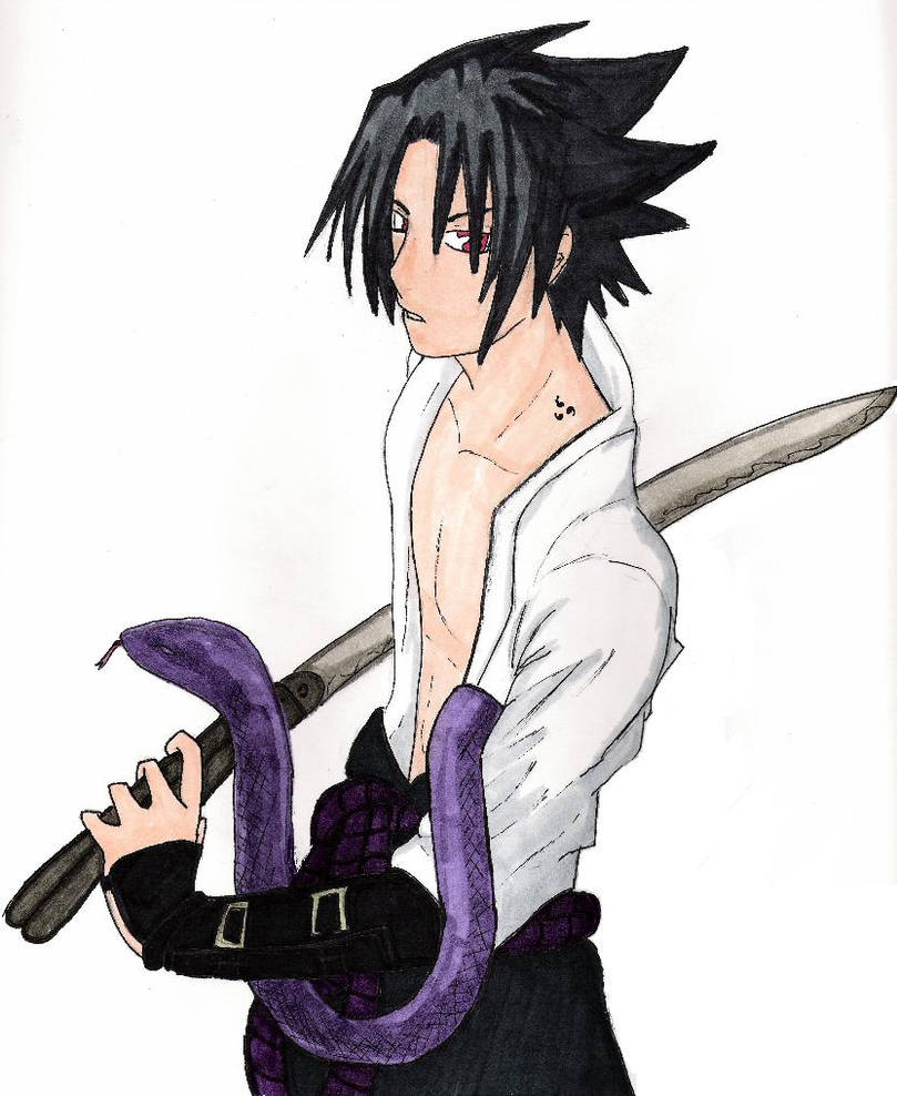 Sasuke by tsuki50 on DeviantArt