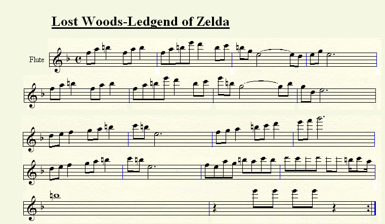 Lost Woods (From The Legend of Zelda: Ocarina of Time) - song