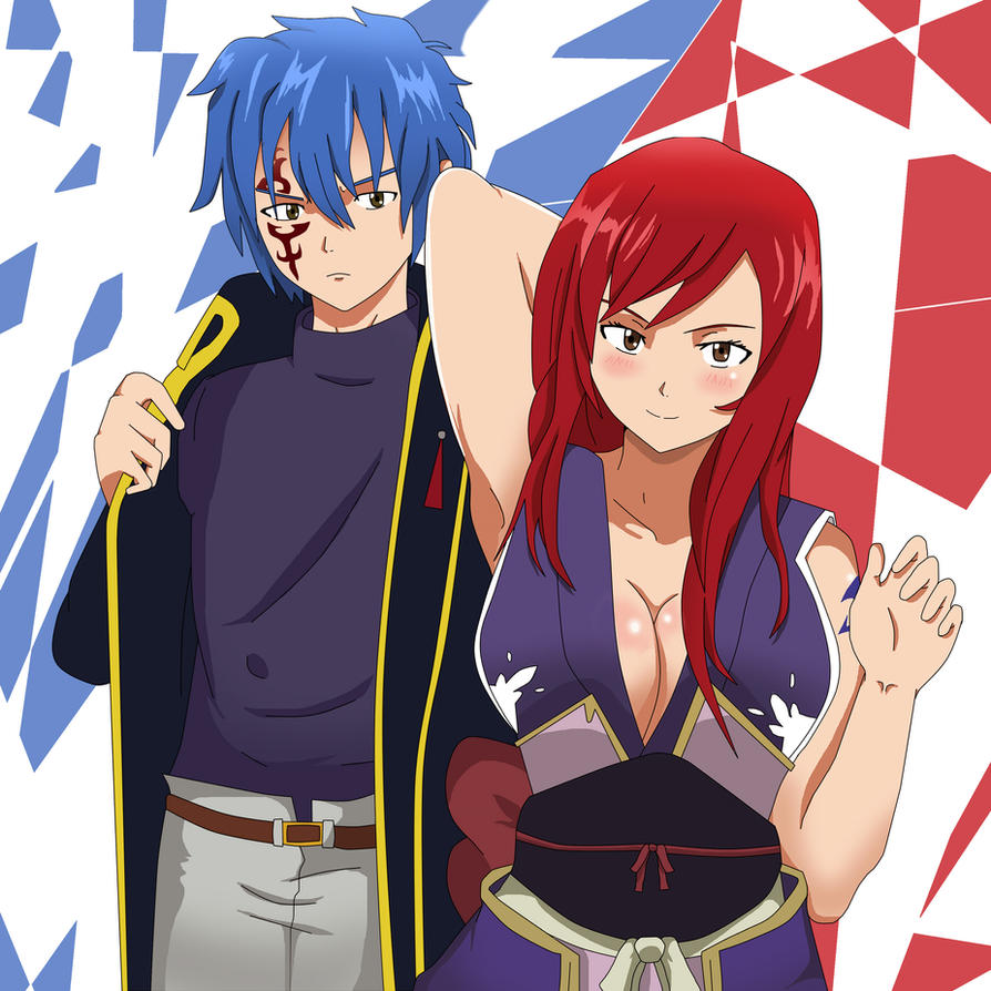 Fairy Tail Erza And Jellal By FATMONG On DeviantArt.
