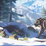 First Snow - ych- Open- 65$