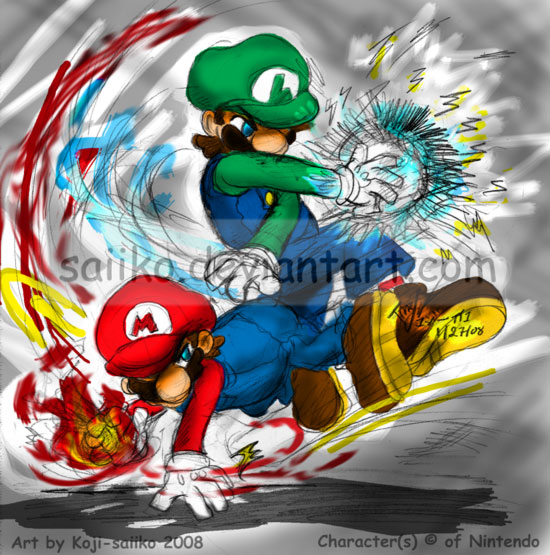 Mario: FIRE - THUNDERRR