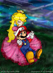 Mario: Starry Night by saiiko