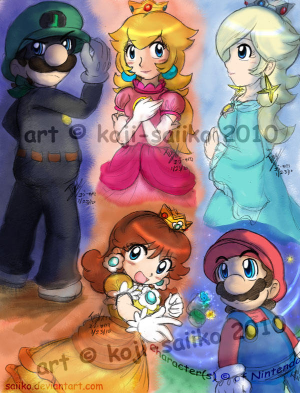 Mario Coexist Mario: To each and our own by saiiko on DeviantArt
