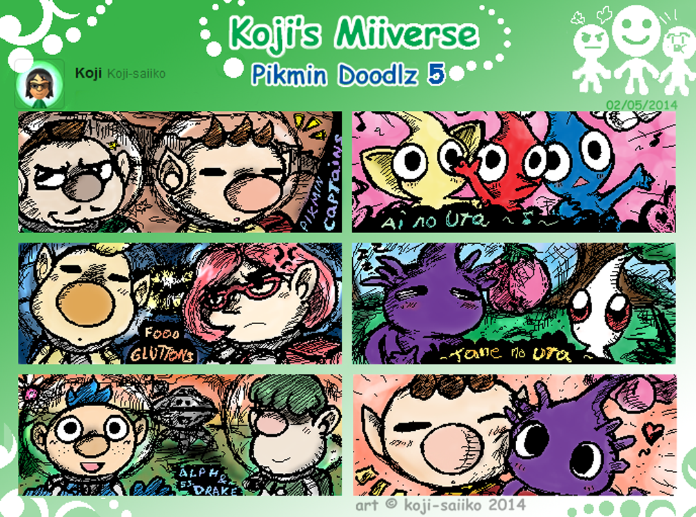 Pikmin: Miiverse Doodlz 5