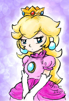 Mario: Why so sad Peach? D: