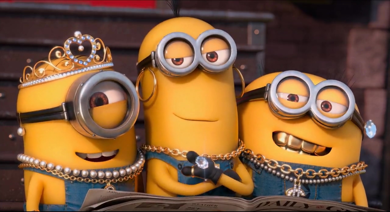 Minions With jewellery From Despicable Me