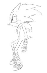 Sonic Line Art