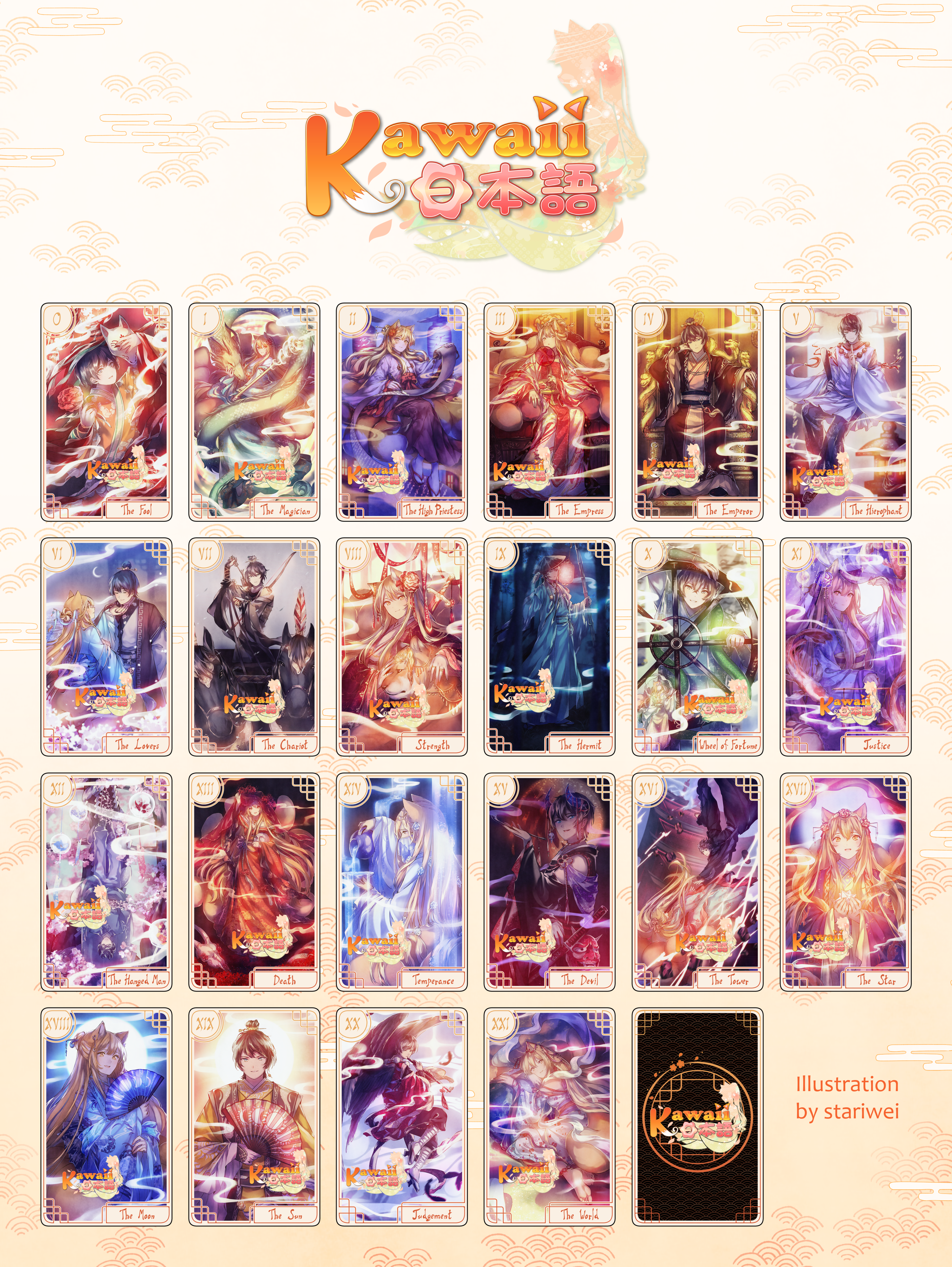 History of Japanese Anime Major Arcana Tarot by SouthParkTaoist on  DeviantArt