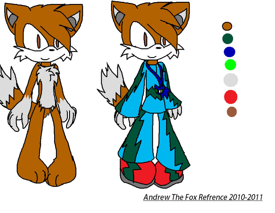 Deviantart Andre Fox Andrew The Fox Ref by ShadowJaymiLover848 on DeviantArt