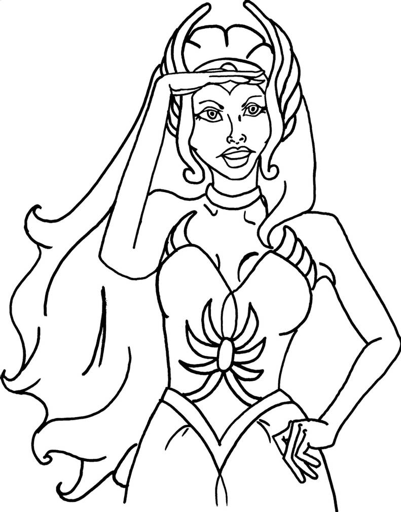 SheRa Coloring Page by MandieMarie on DeviantArt