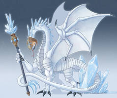 Ice Dragon Commission