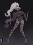 Black Elf Assassin by Brett-Neufeld