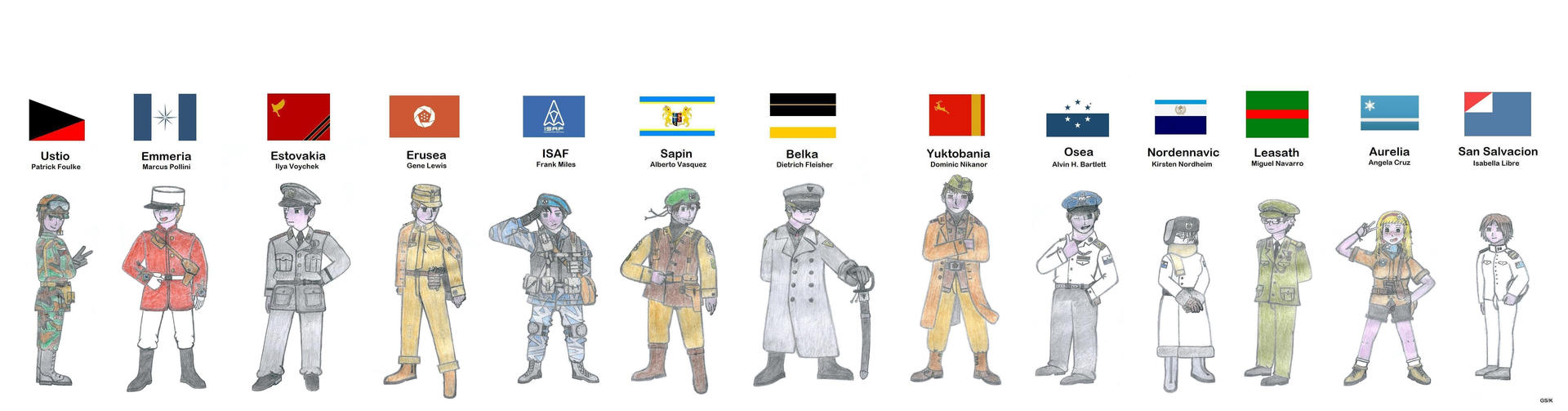 Ace Hetalia: Strangereal Nations