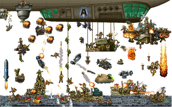 Metal Slug Random Sprite Shenanigans N-14