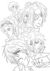 7Seen Poster Lineart