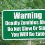 Zombie sign