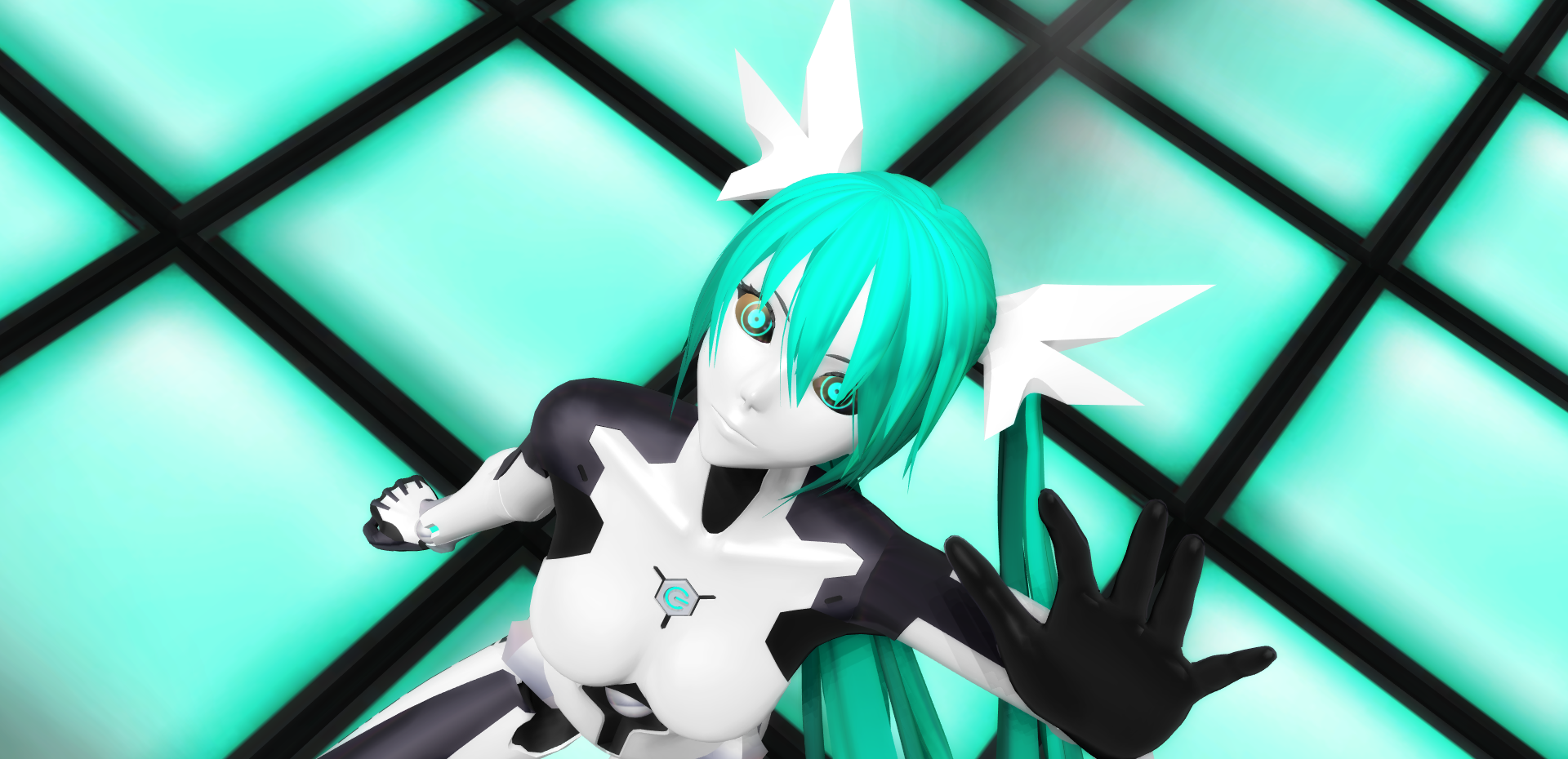 MMD - Kuroyu Carbon Black Miku