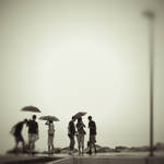 talking umbrellas by JoannaRzeznikowska