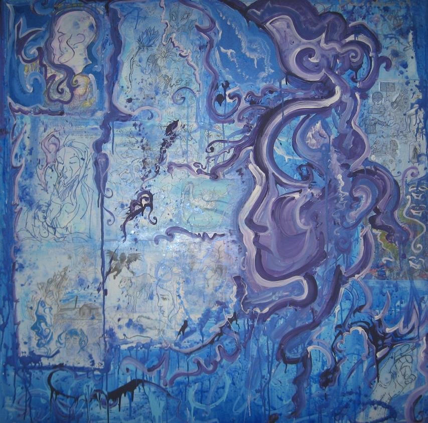 purple blue by davidgrice