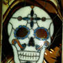 Stained Glass Sugar Skull