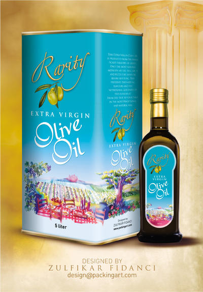 Rarity Oliveoil Packaging