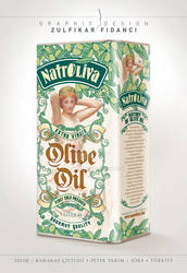 Natroliva Olive Oil Packaging Design