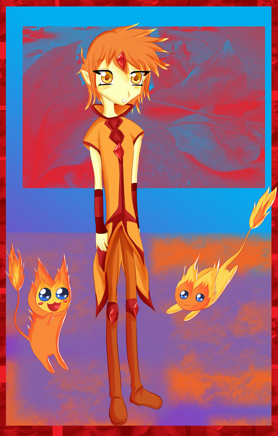 Adventure Time Anime Style: Flame Prince by SakuraChan501 on DeviantArt Adventure Time Anime Style: Flame Prince by SakuraChan501 on DeviantArt